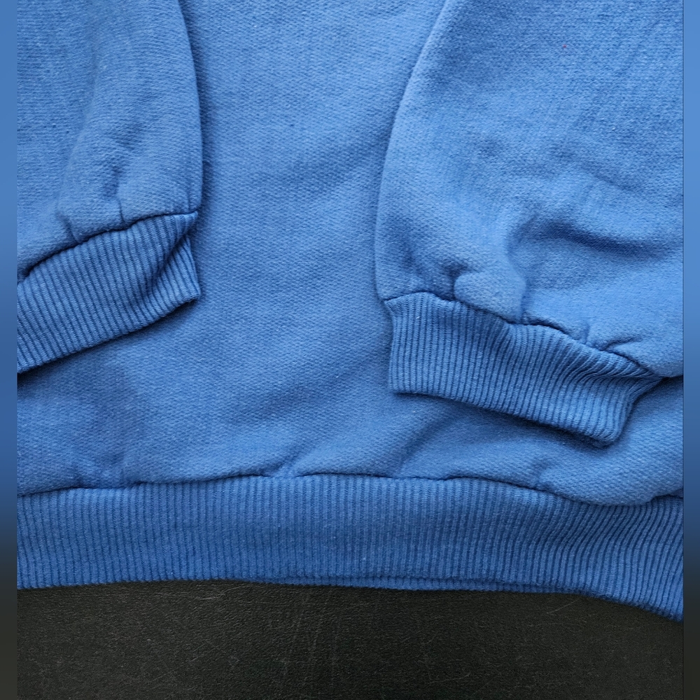 Vintage - Ivey Sport Blue Cotton Blend Sweatshirt - NWOT - Size S - Picture 2 of 8